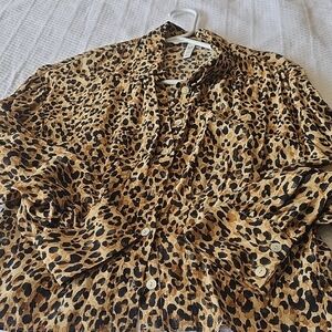 Leopard Print Blouse